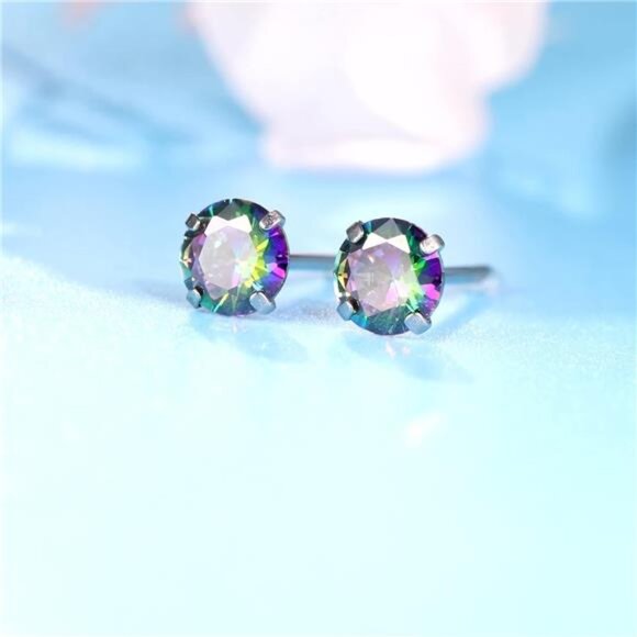 Hypoallergenic G23 Titanium Earrings, F136 Implant Grade Pure Titanium - Picture 2 of 7
